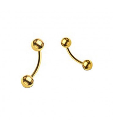 BANANA ACERO GOLD 1,2MM