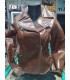 CAZADORA MARRON MUJER