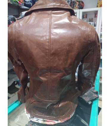 CAZADORA MARRON MUJER
