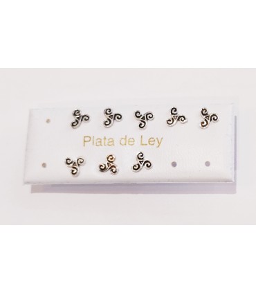 PENDIENTE TRISQUEL PLATA