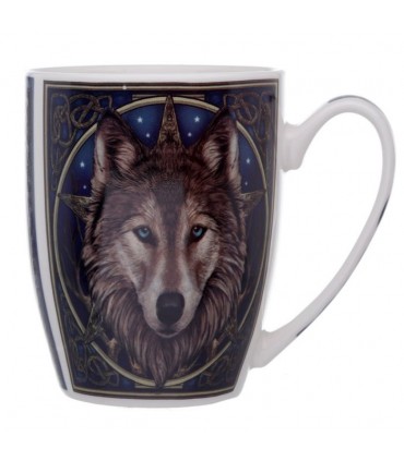 TAZA LOBO CABEZA