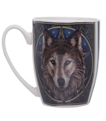 TAZA LOBO CABEZA