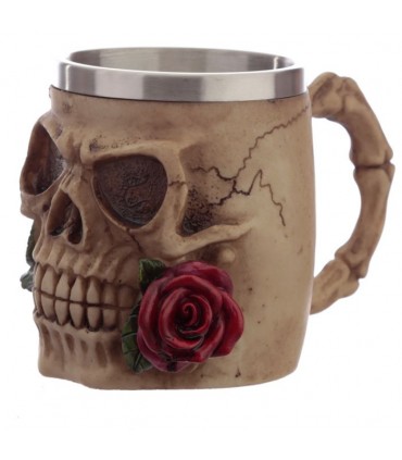 JARRA CALAVERA ROSA