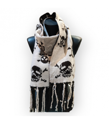 BUFANDA CALAVERAS