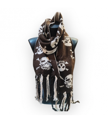 BUFANDA CALAVERAS
