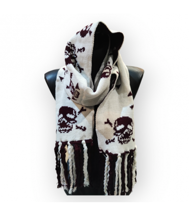 BUFANDA CALAVERAS