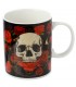 TAZA CALAVERA Y ROSAS