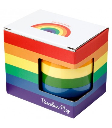 TAZA BANDERA ARCOIRIS