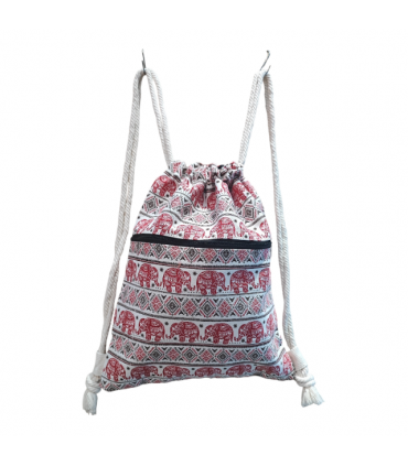 MOCHILA ELEFANTES ROJOS
