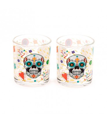 SET VASOS CALAVERA MEX
