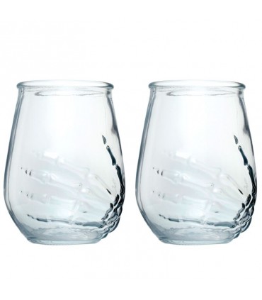 JUEGO VASOS CALAVERA