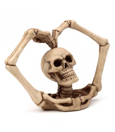 FIGURA CALAVERA CORAZON