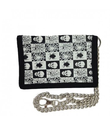 CARTERA CALAVERAS ARAÑAS