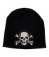 GORRO NEGRO CALAVERA