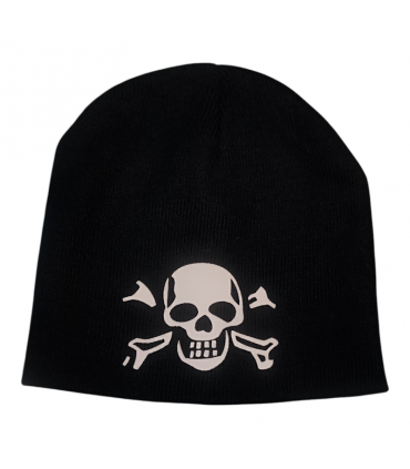GORRO NEGRO CALAVERA