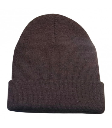 GORRO LISO MARRON