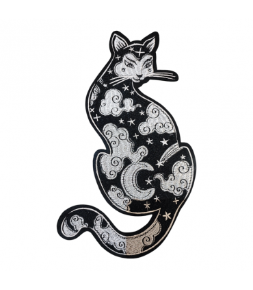 PARCHE GATO NEGRO