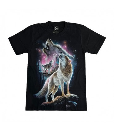 CAMISETA "LOBO ROSA"