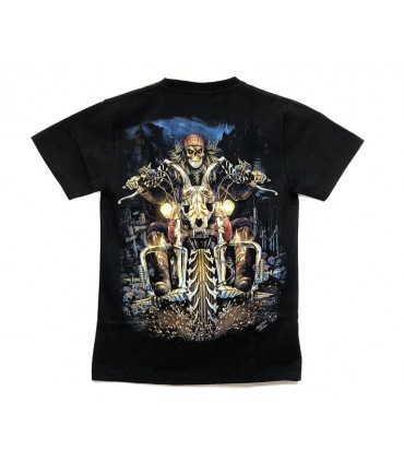 CAMISETA MOTORISTA ESQUELETO