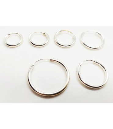 ARO PLATA REDONDO 3MM
