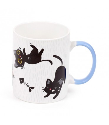 TAZA GATOS NEGROS