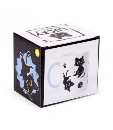 TAZA GATOS NEGROS