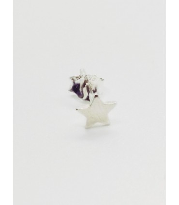 PENDIENTE ESTRELLA PLATA