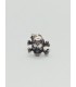 PENDIENTE CALAVERA PLATA